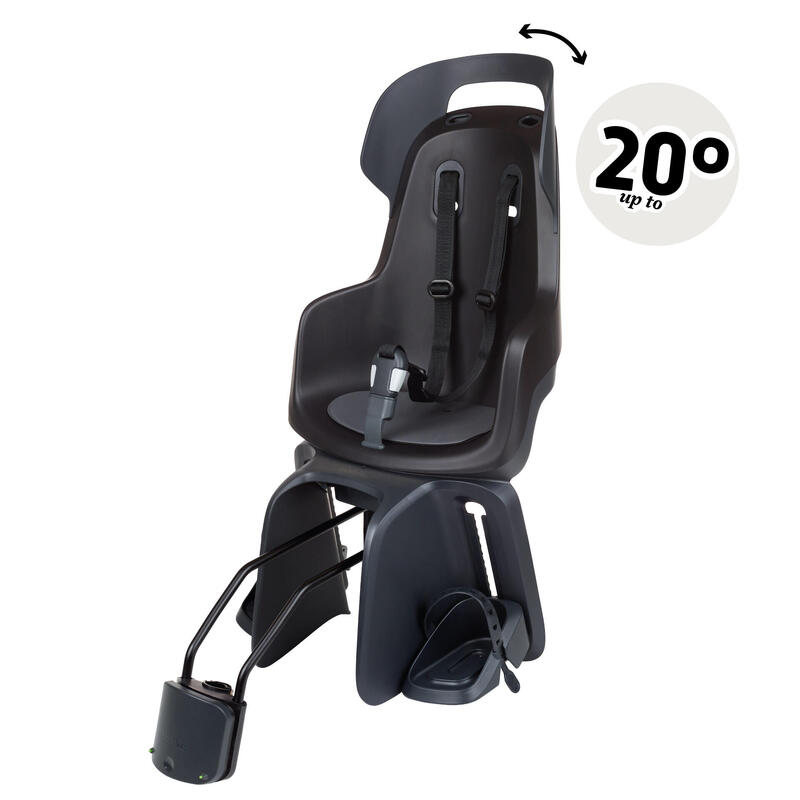 Silla Bicicleta reclinable Trasera Go Cuadro Negra