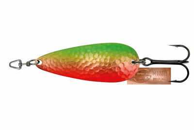 Spinnerbait - stucki mozzi 1 - patina/red stain