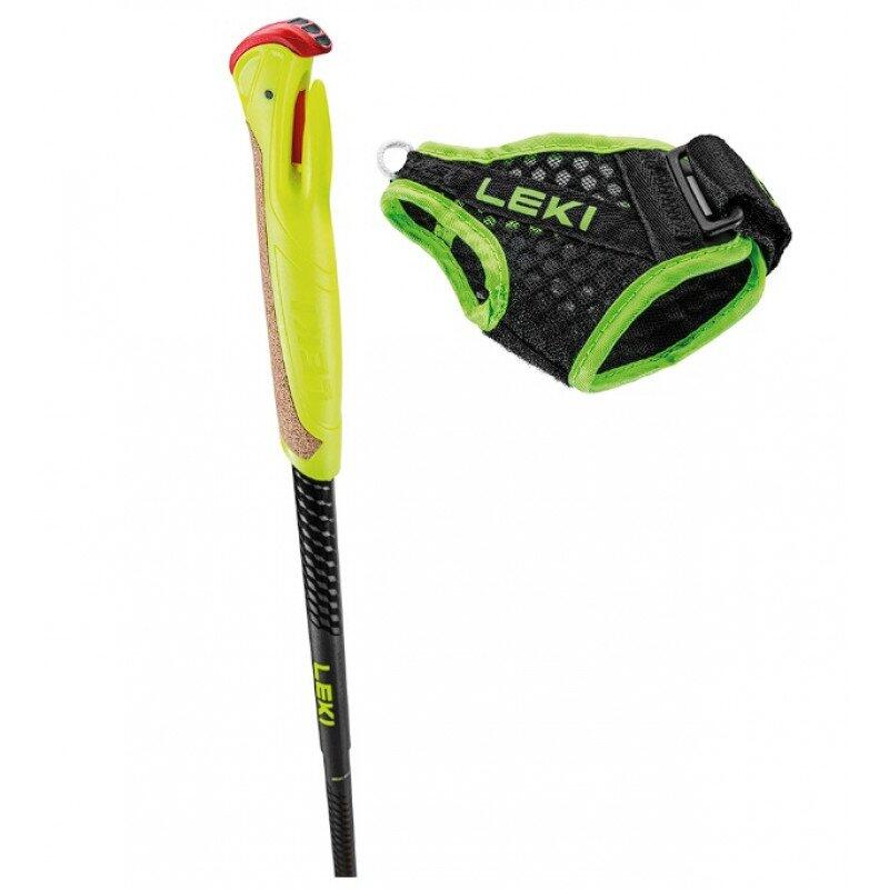 Bâtons de trail Leki Evotrail FX One aluminium pliable 130 cm vert/noir 3/7