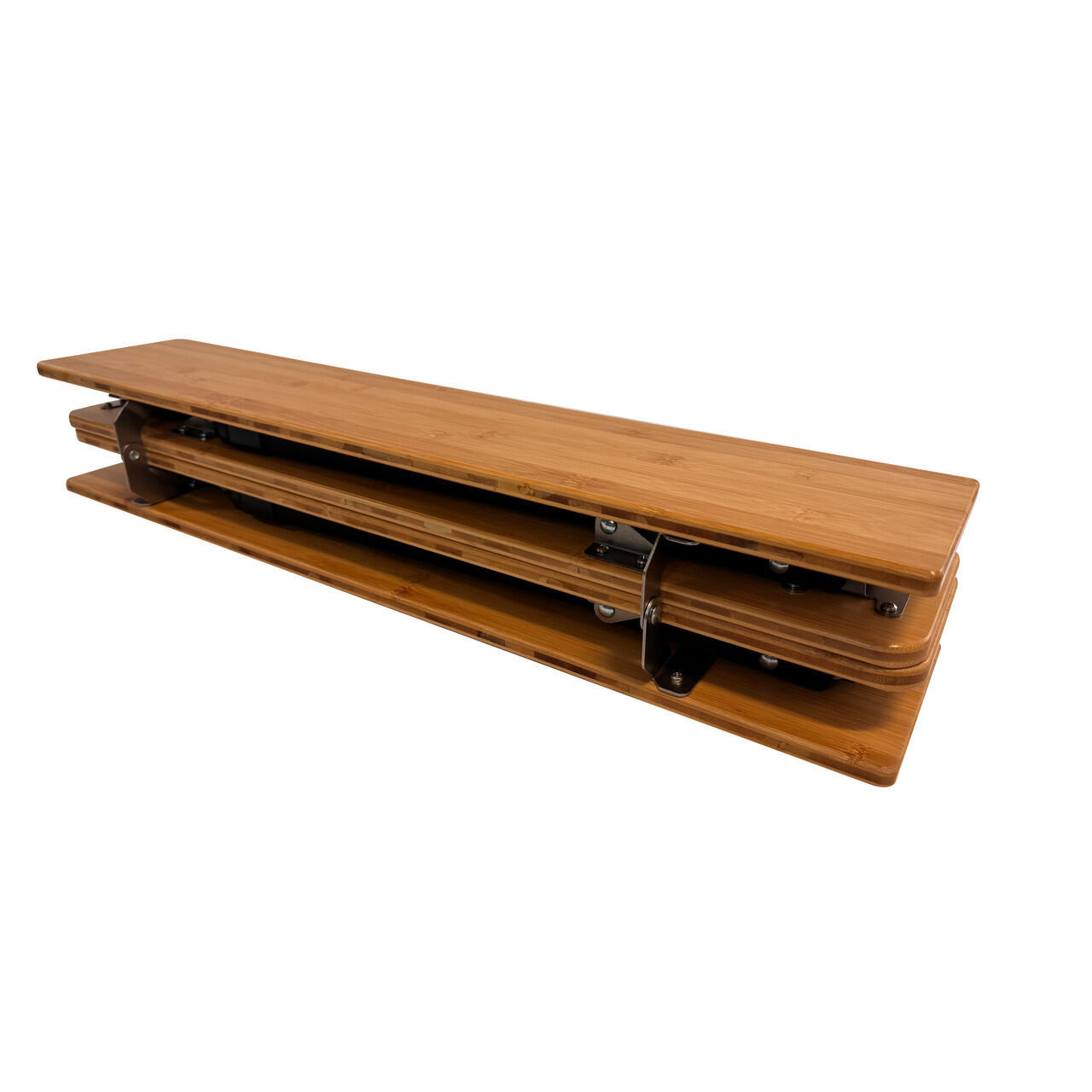OLPRO Bamboo Camping Table 4 Folding 80cm x 60cm 4/5