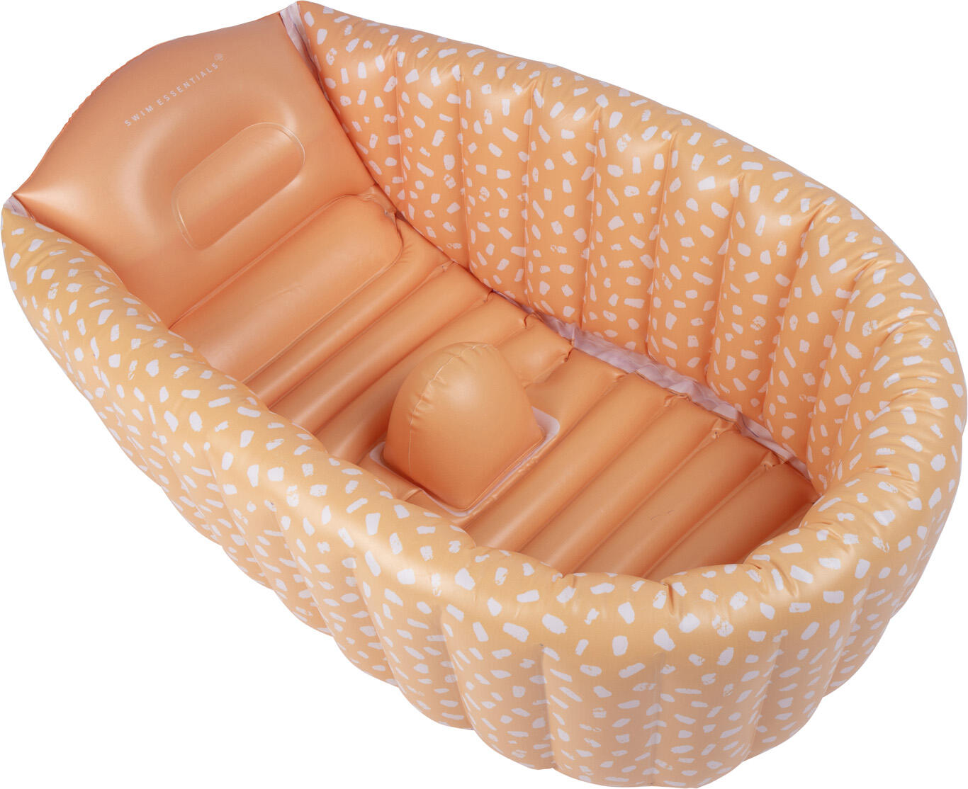 SWIM ESSENTIALS Swim Essentials Baby Badewanne Rot /Weiß mit Punkte 90 x 55 x 30 cm