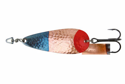 Spinnerbait - stucki mozzi 1 - patina/red stain