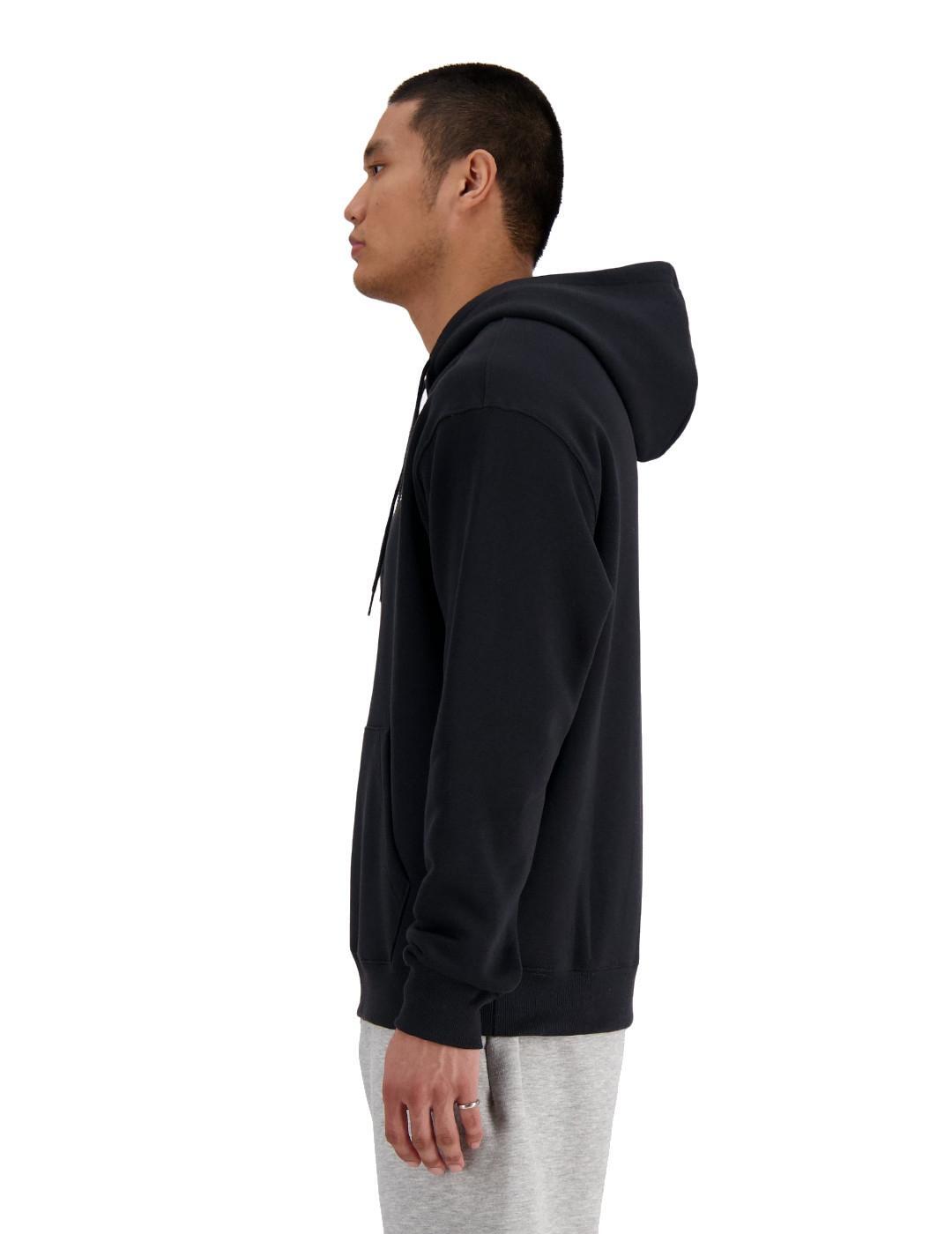 Sudadera para Hombre New balance Mt41511 Negro 3/4