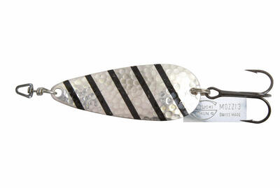Spinnerbait - stucki mozzi 1 - patina/red stain