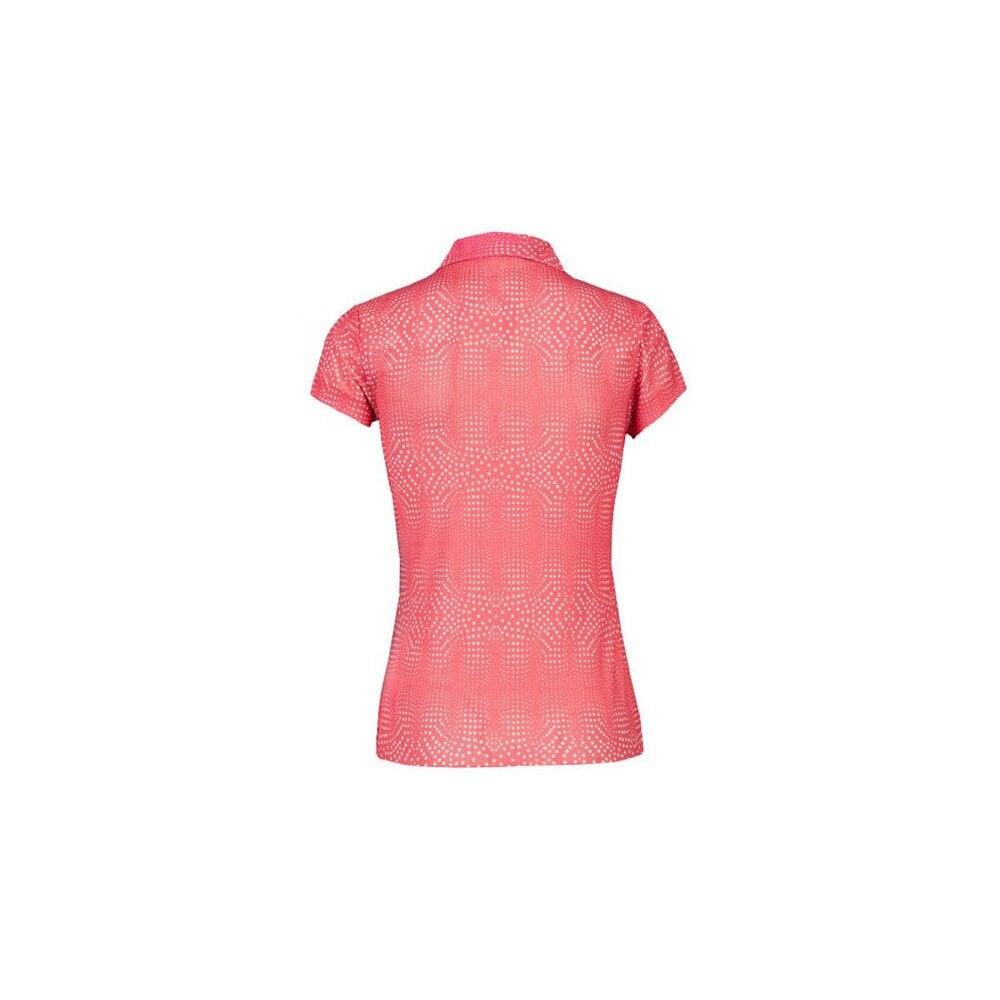 DAILY SPORTS AGGIE MESH 3/4/S POLO SHIRT - Watermelon 2/2