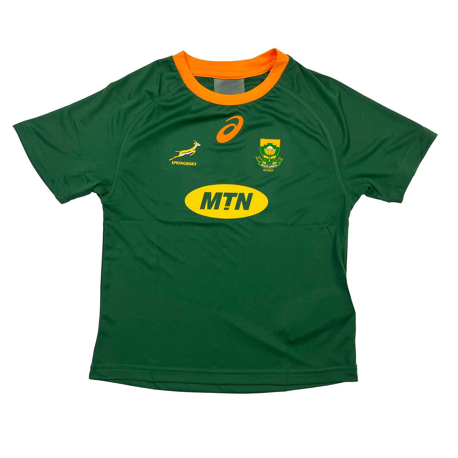 ASICS Springboks Kids Home Fan Rugby T-Shirt