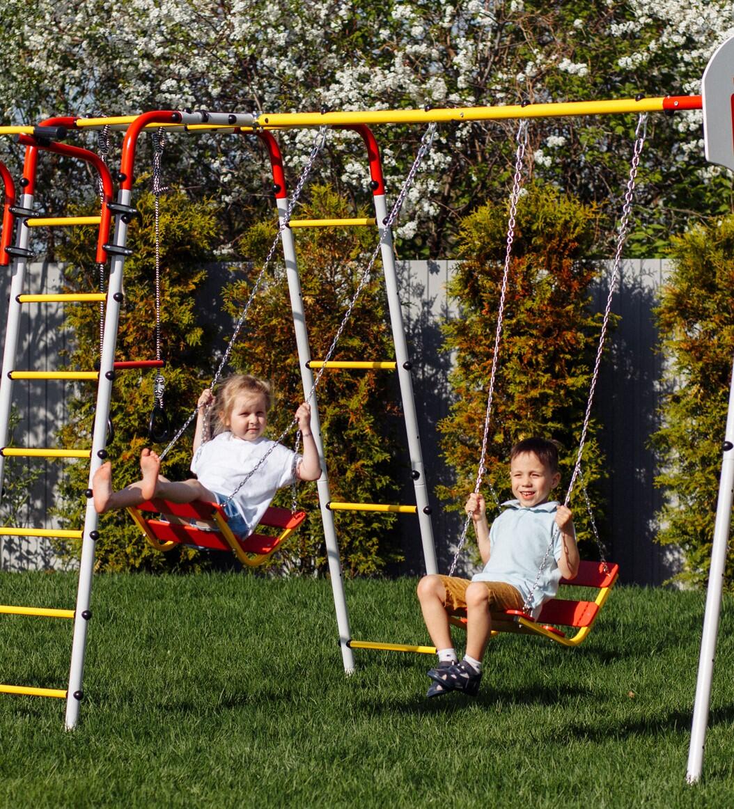 Schaukelsitz Kettenschaukel für Garten Outdoor Klettergerüst 4/6