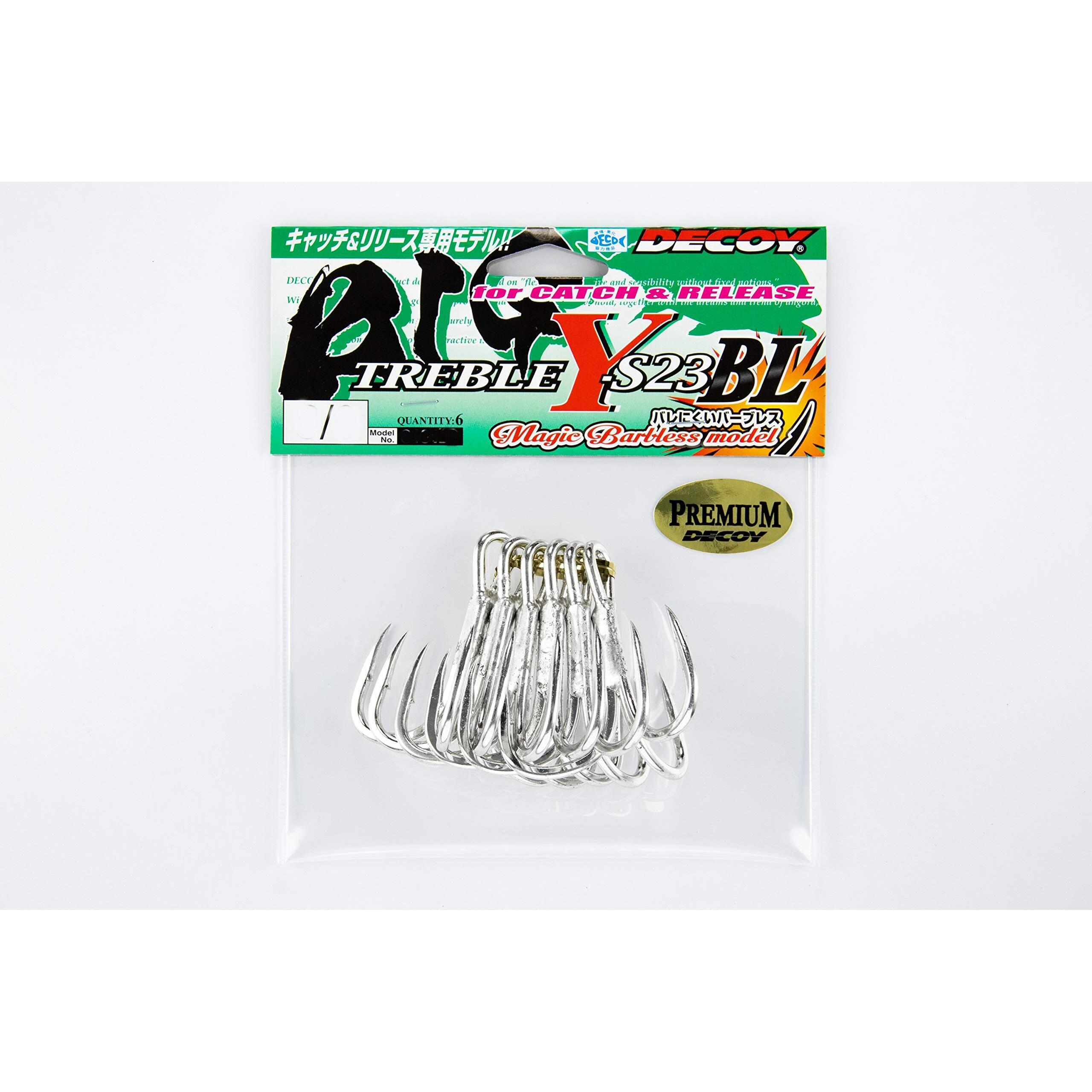 Hameçons Decoy YS 23 big BL (x4) 2/2