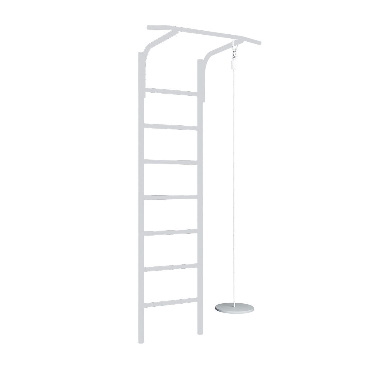 Balançoire à disque pour intérieur et extérieur 24 cm 2/2