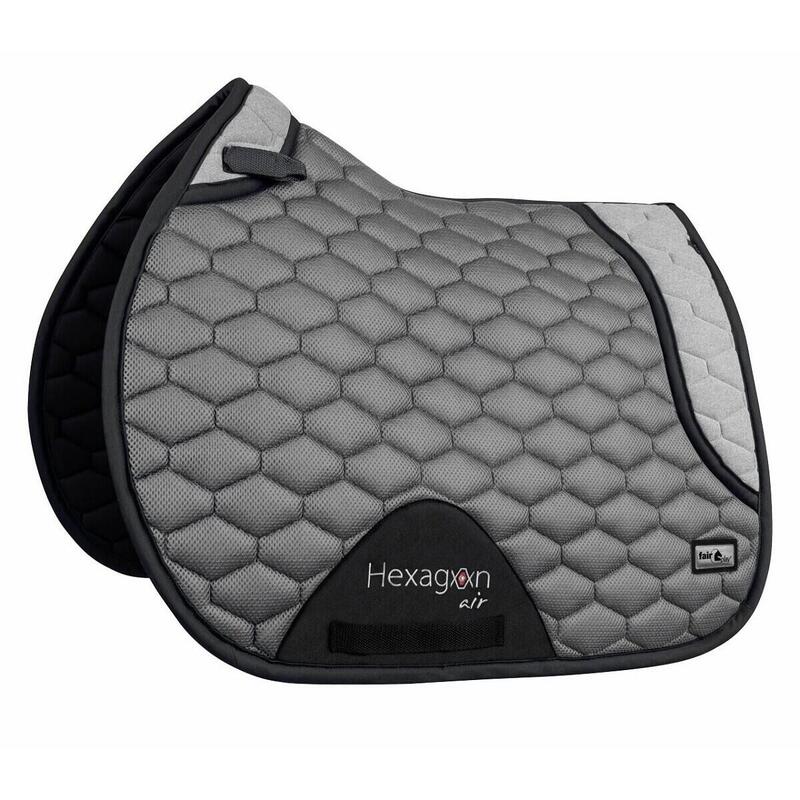 Cuscinetto da sella per cavalli Fair Play Hexagon Air Mesh