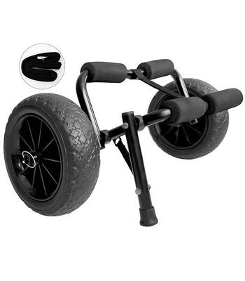 Carrello Kayak Universale Mini Kol Outdoor CKU02 - Alluminio Ruote PU 8" 50 kg