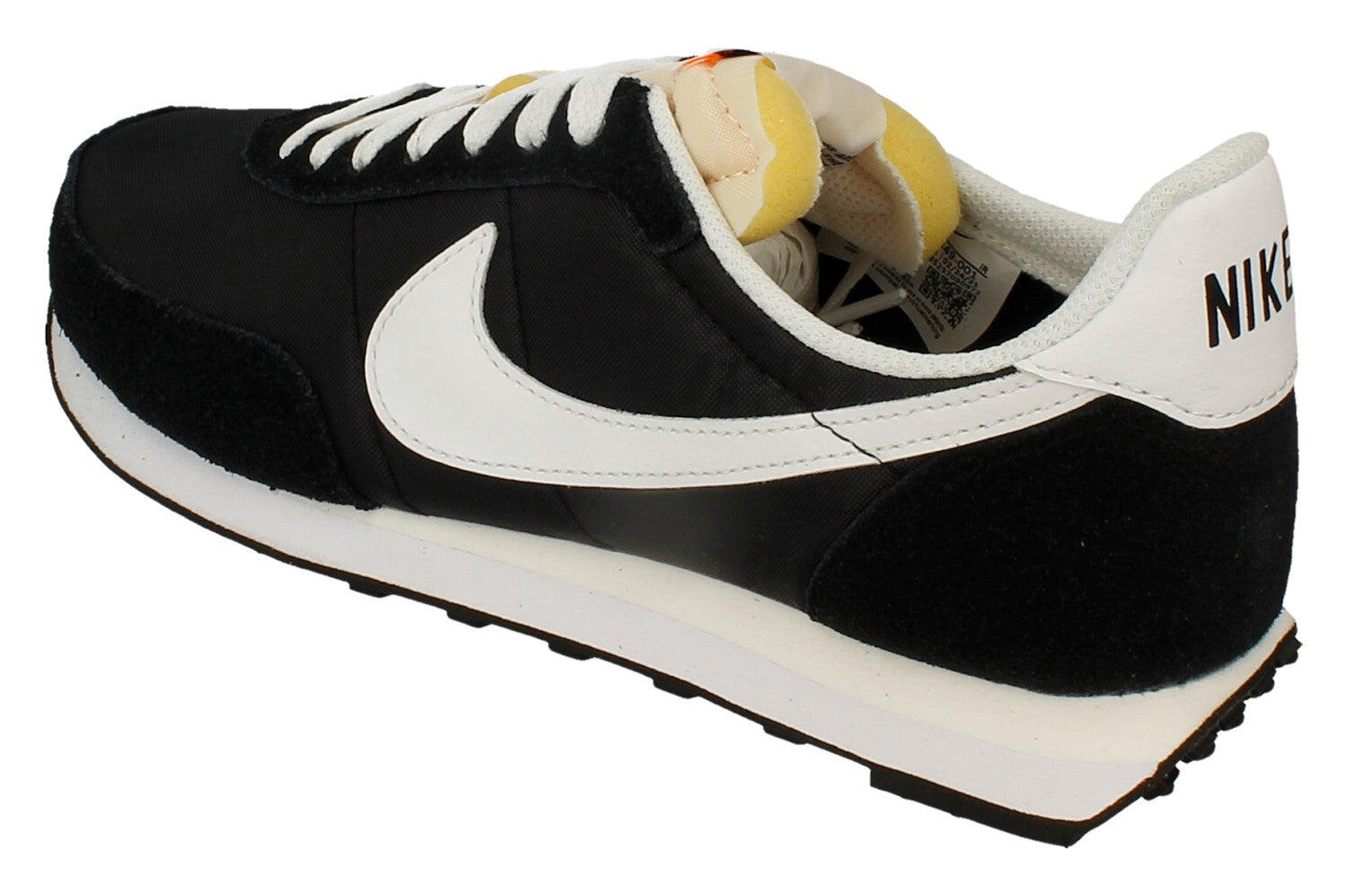 Nike Waffle Trainer 2 Black White 2/5