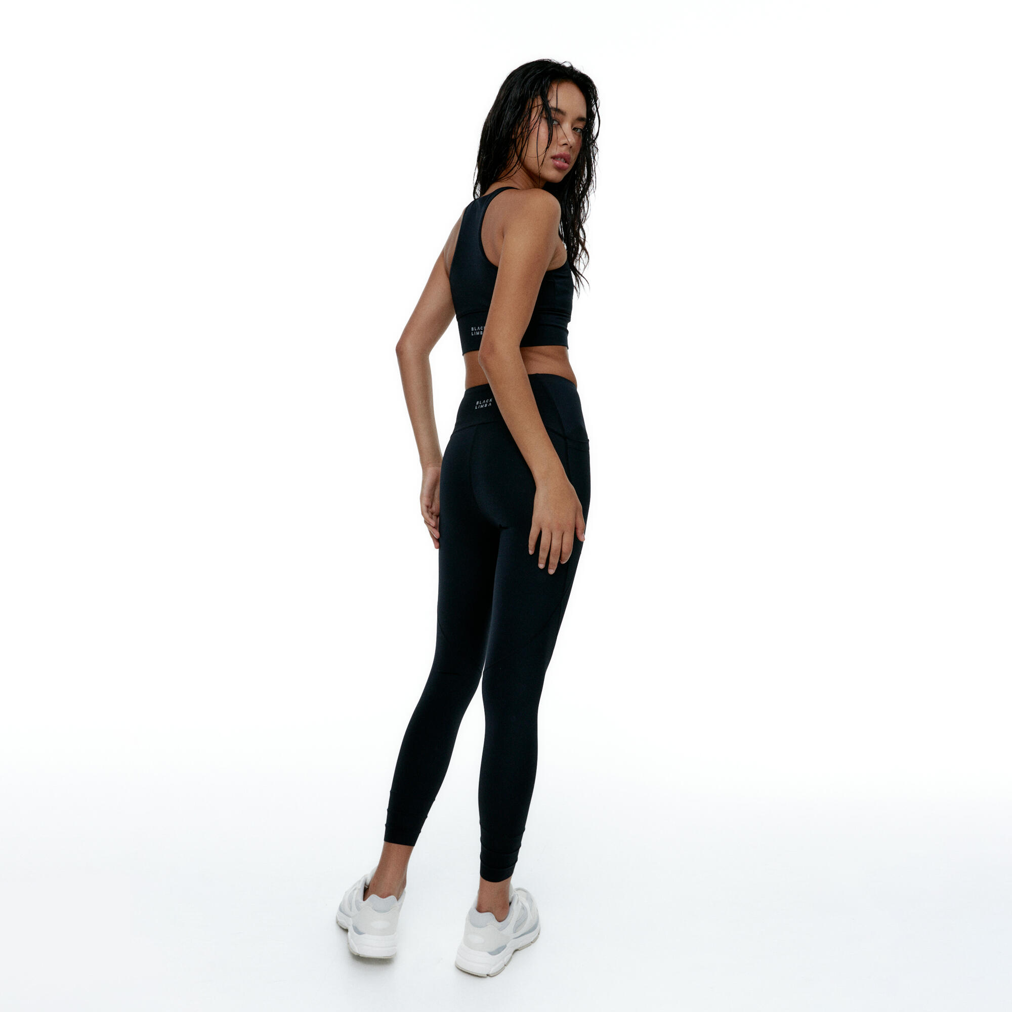 Leggings mallas deportivas Diardi 7/8 de mujer Black Limba Black 5/7