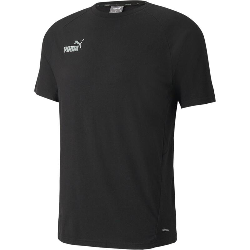 Tricou barbati Puma Teamfinal Casuals Tee, Negru