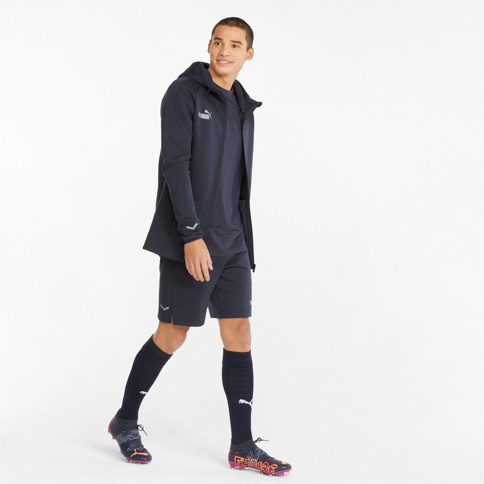 Haube Puma Teamfinal Casuals Hooded Jkt, Blau, Herren 3/6