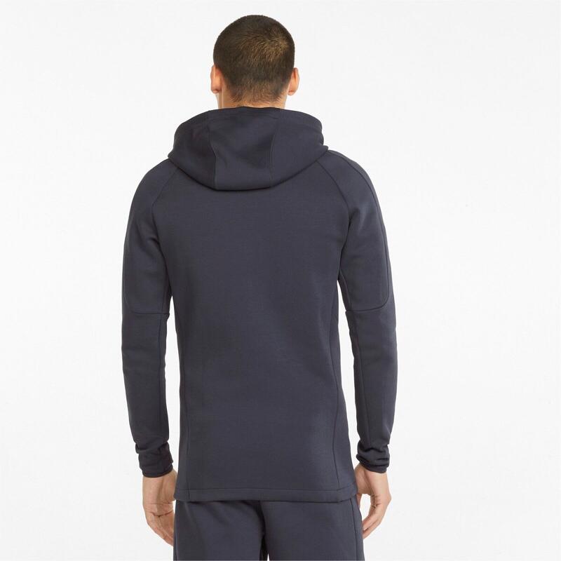 Sudadera Puma Teamfinal Casuals Hooded Jkt, Azul, Hombre