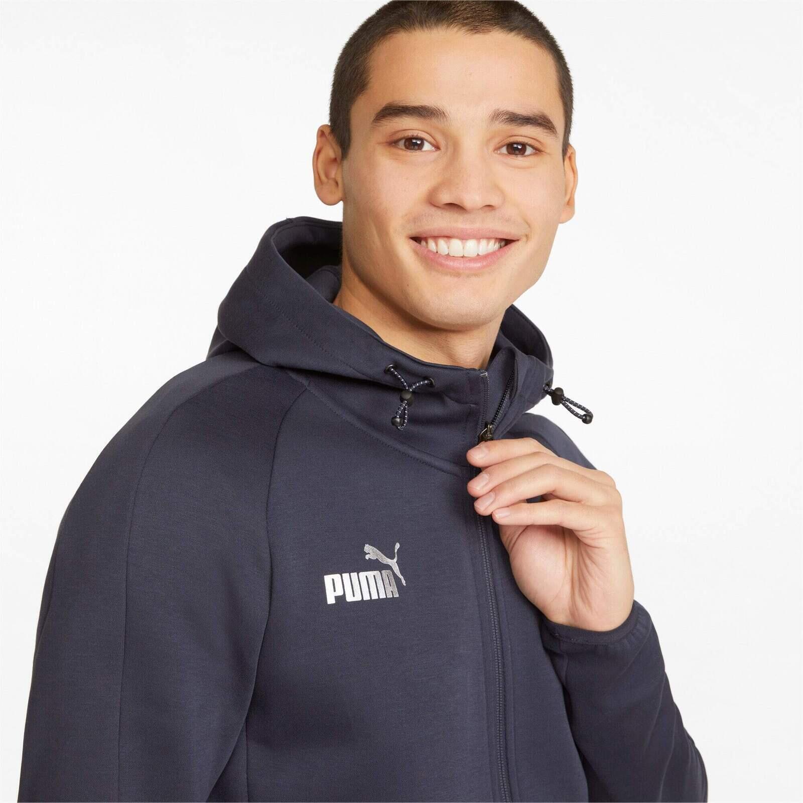 Haube Puma Teamfinal Casuals Hooded Jkt, Blau, Herren 4/6