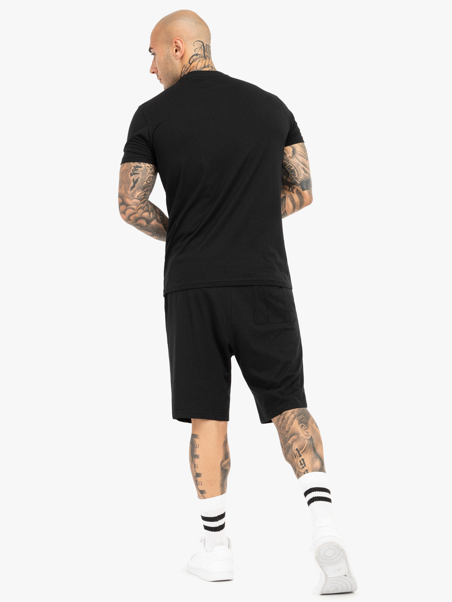 LONSDALE Heren T-shirt & shortset regular fit MOY 4/7