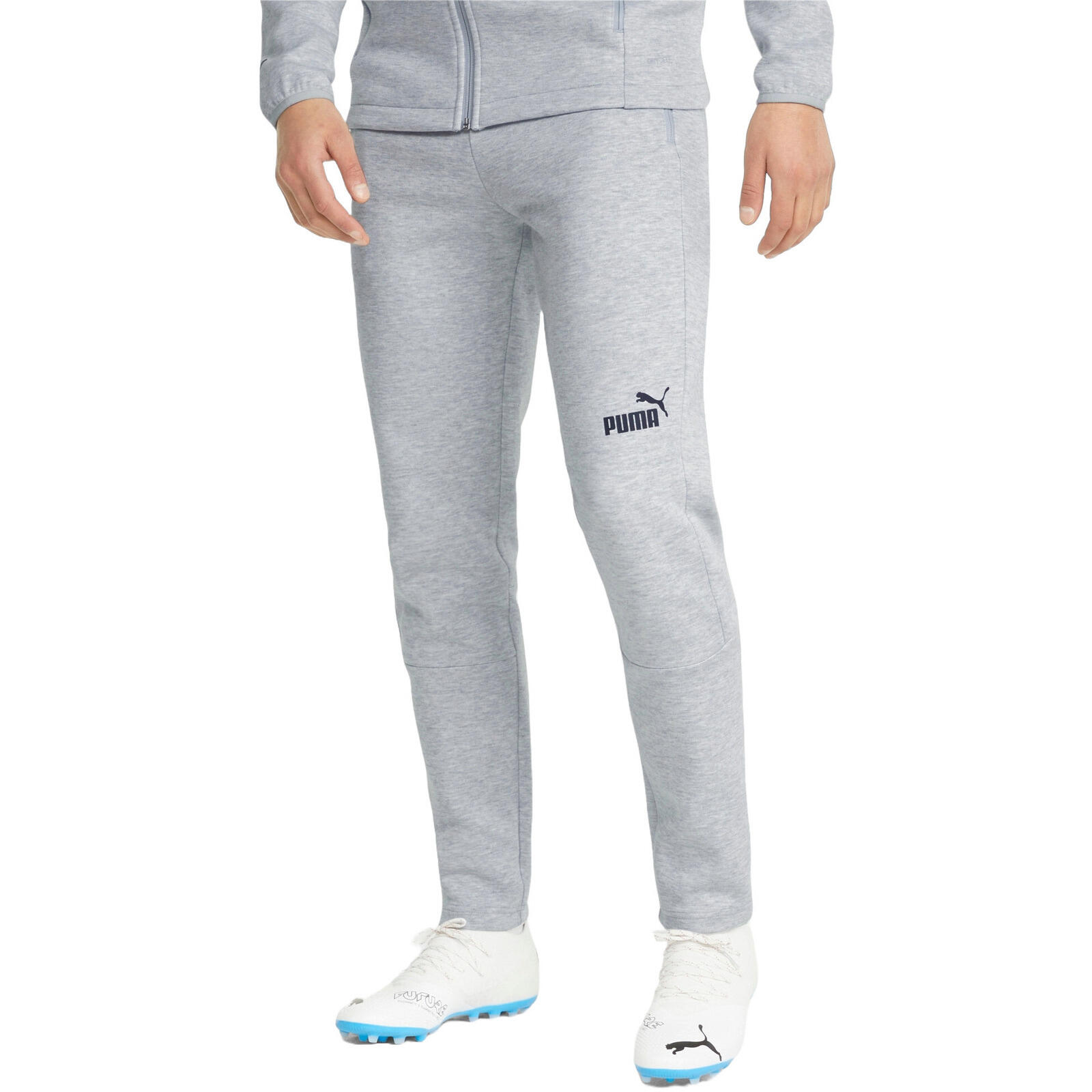 PUMA Broek Puma Teamfinal Casuals Pants, Grijs, Mannen