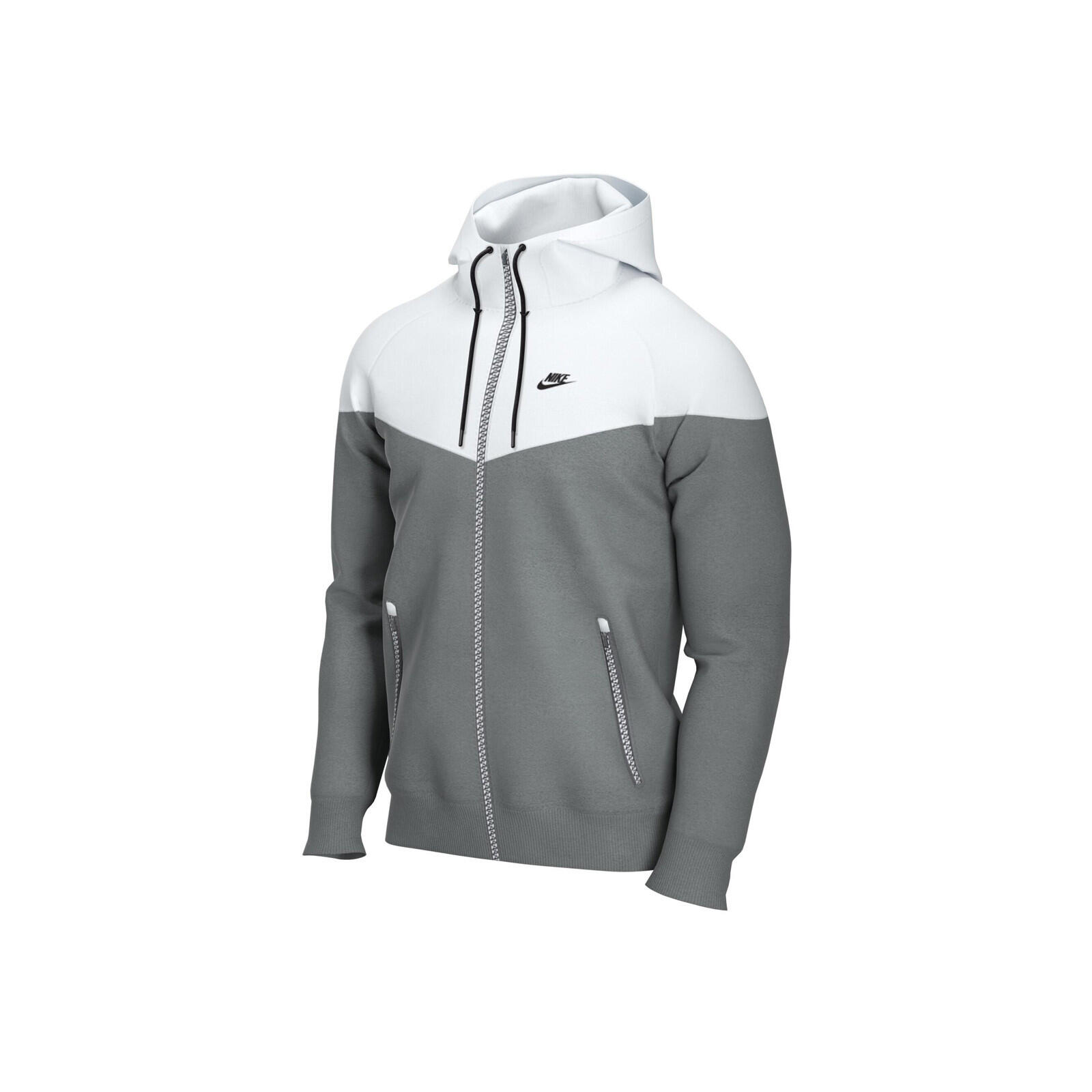 bianco brillante / grigio