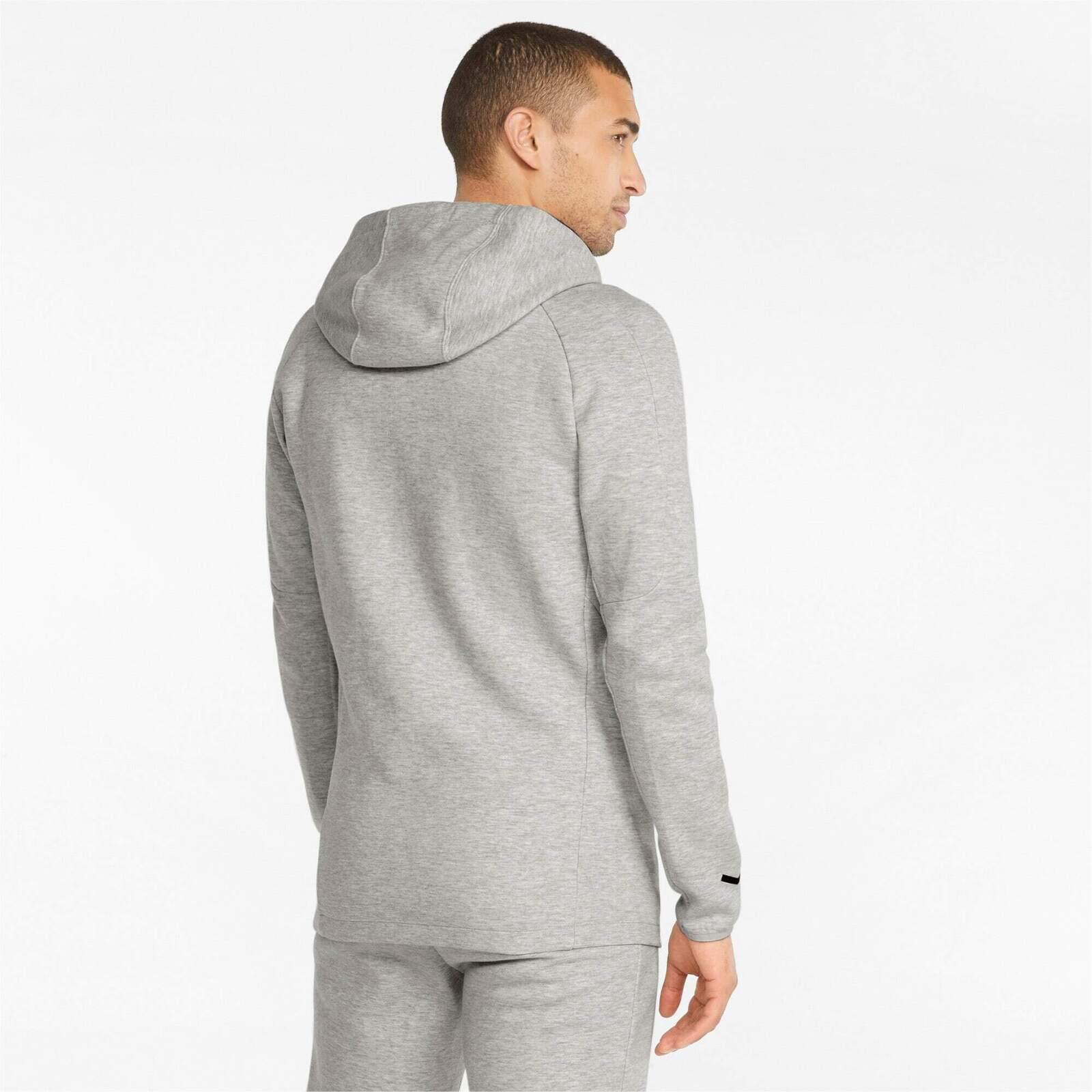 Haube Puma Teamfinal Casuals Hooded Jkt, Grau, Herren 2/5