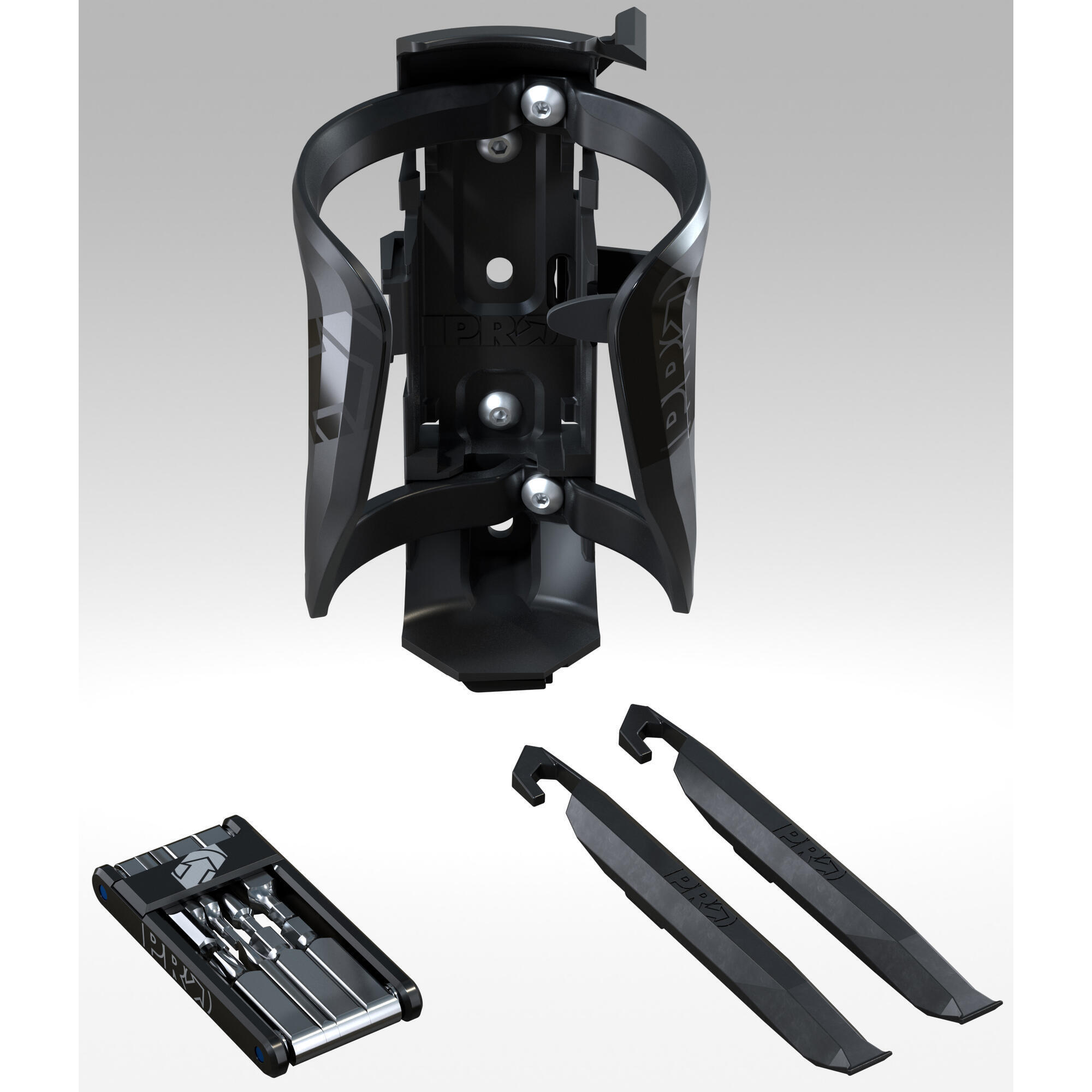 Pro - Porte-bouteille Smart Combipack Small - Pompe À Main - Noir - Taille Unique - Decathlon