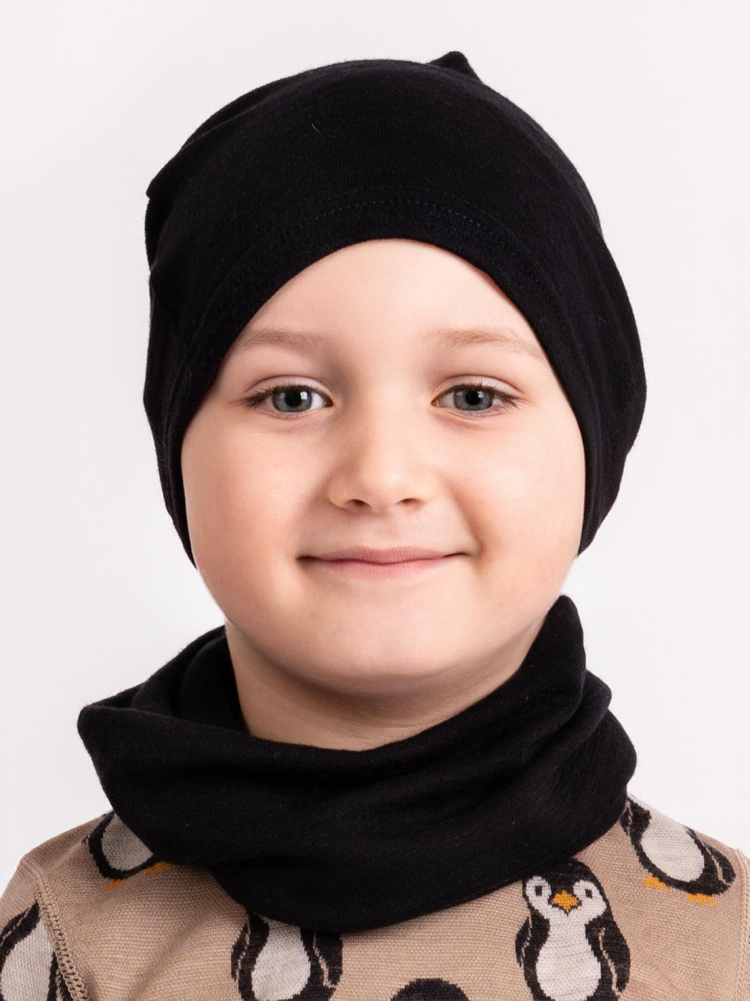 UNUO Dětský merino nákrčník Basic