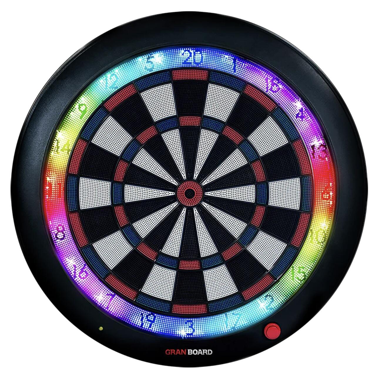 GRANBOARD 3S DASH DARTBOARD - RAINBOW RIM