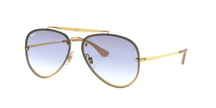 Lunettes de Soleil Ray-Ban BLAZE LARGE AVIATOR RB 3584N unisex Taille 58/13/145