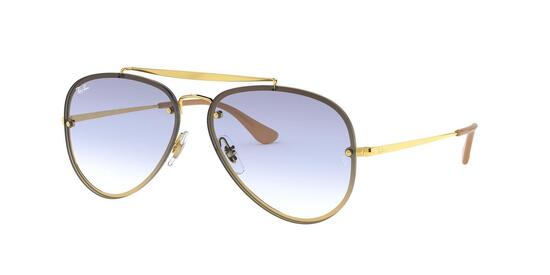 Lunettes de Soleil Ray-Ban BLAZE LARGE AVIATOR RB 3584N unisex Taille 58/13/145