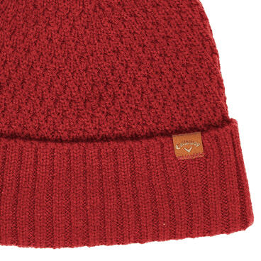Chapéu com pompom de golfe para mulher Callaway, vermelho 3/3