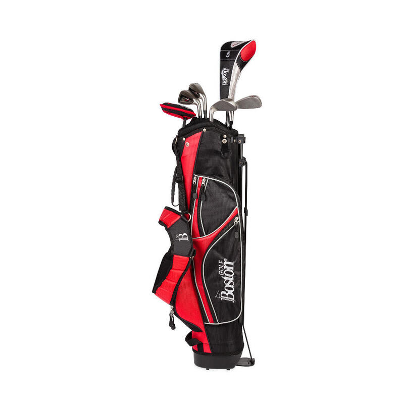 Set de golf sac + 6 clubs 1/2 série Boston Golf Kimba 6"