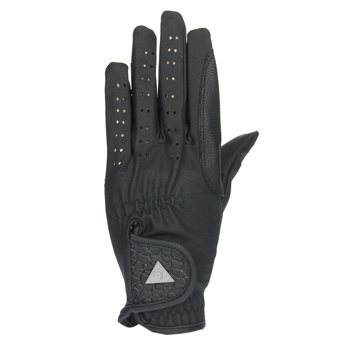 Handschoenen Epplejeck Croco Zwart 1/2