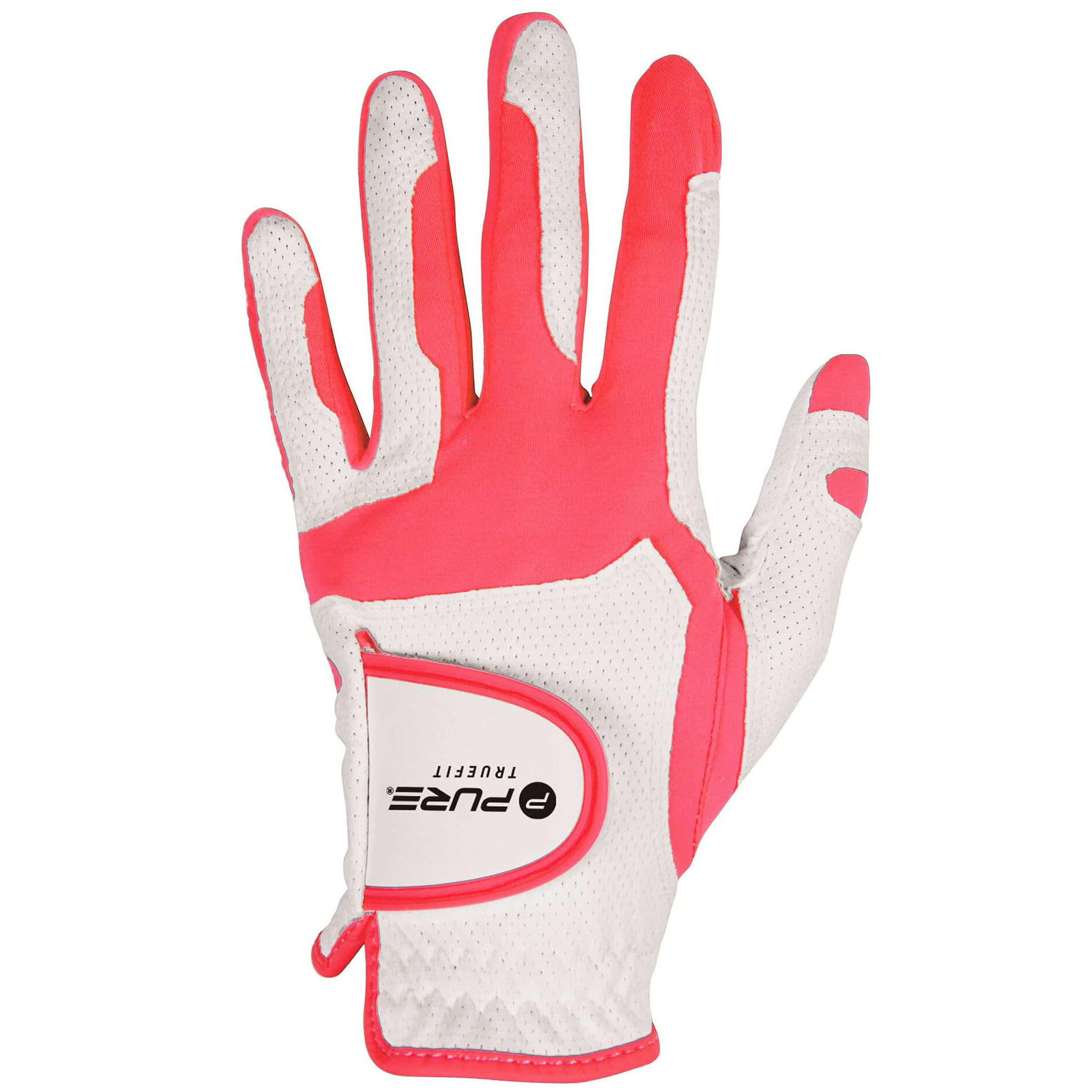 Pure2Improve True Fit Glove One Size LLH White/Pink 1/3