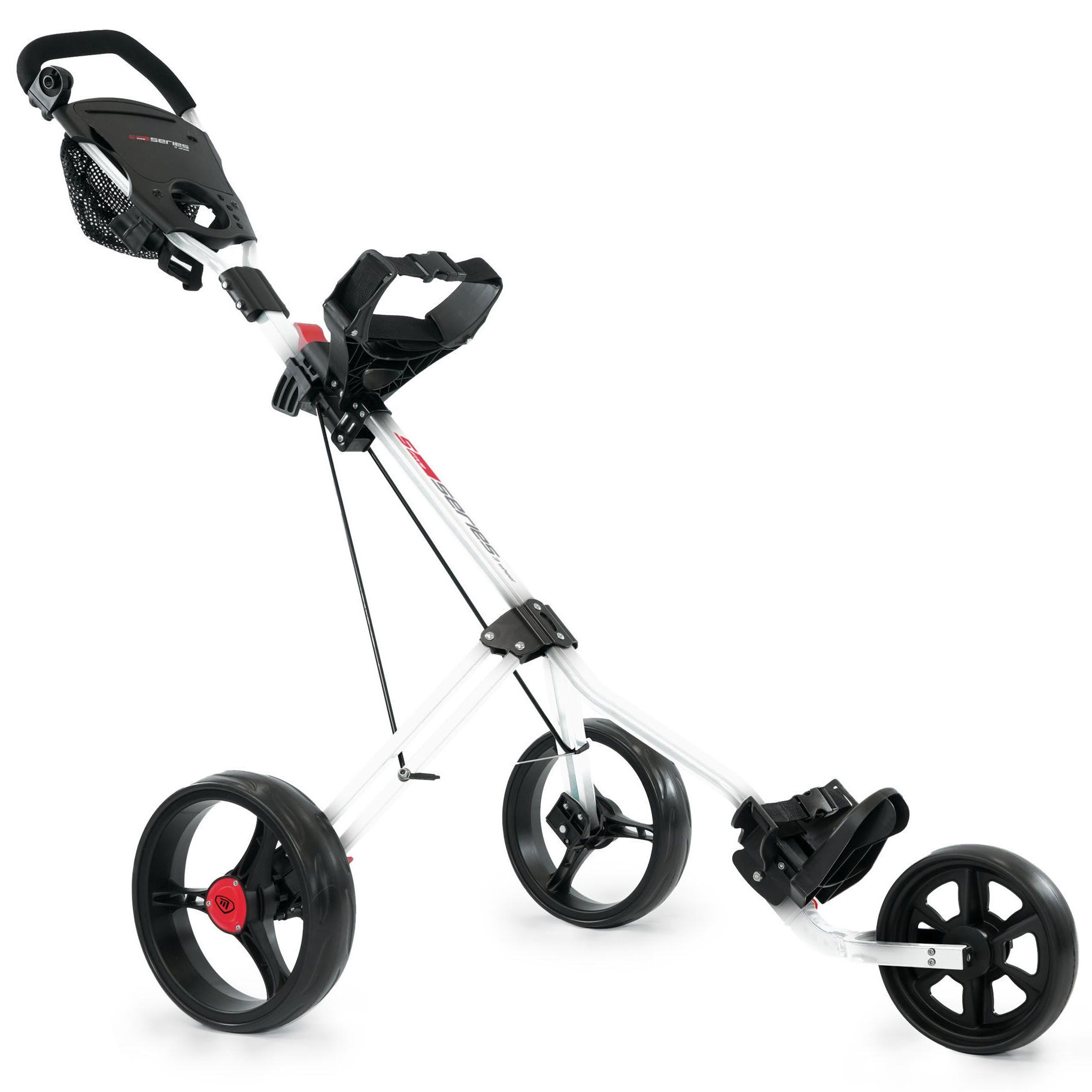 MASTERS GOLF Masters 5 Series 3 Wheel Golf Cart - White