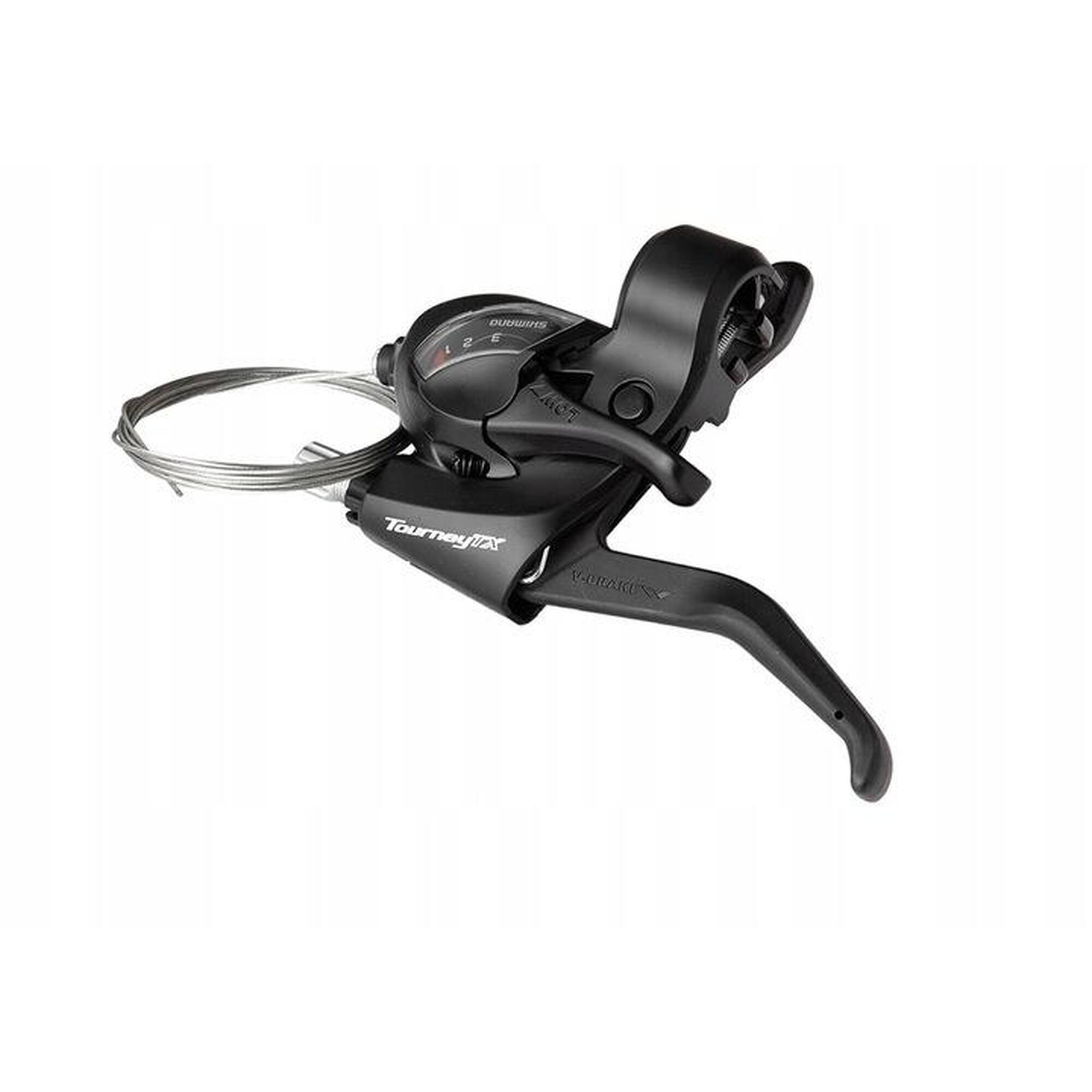 Dźwignia zespolona Shimano ST-TX800 Tourney Lewa 3RZ