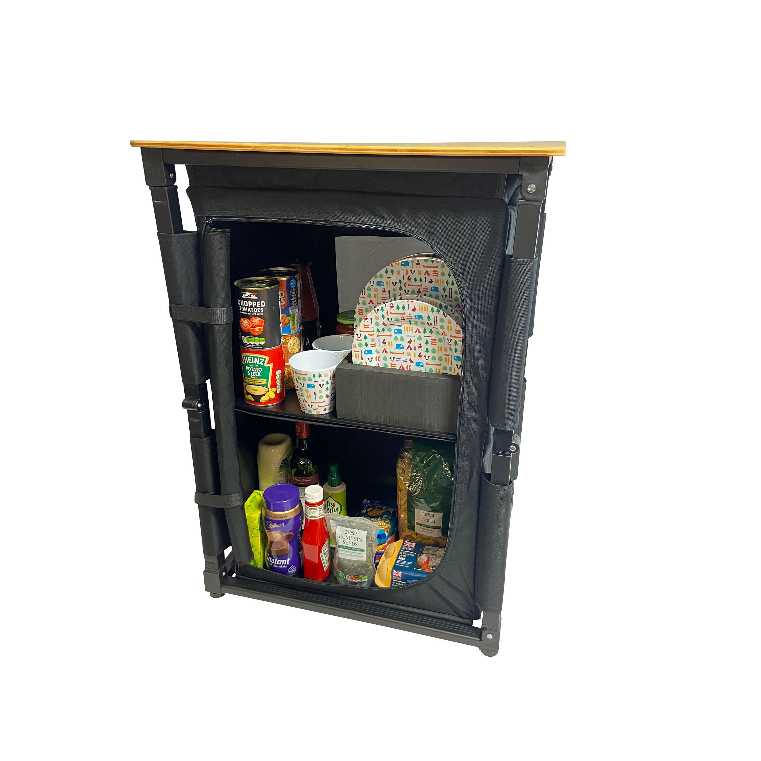 OLPRO OLPRO Bamboo Cooking Table 60cm x 49cm x 82cm