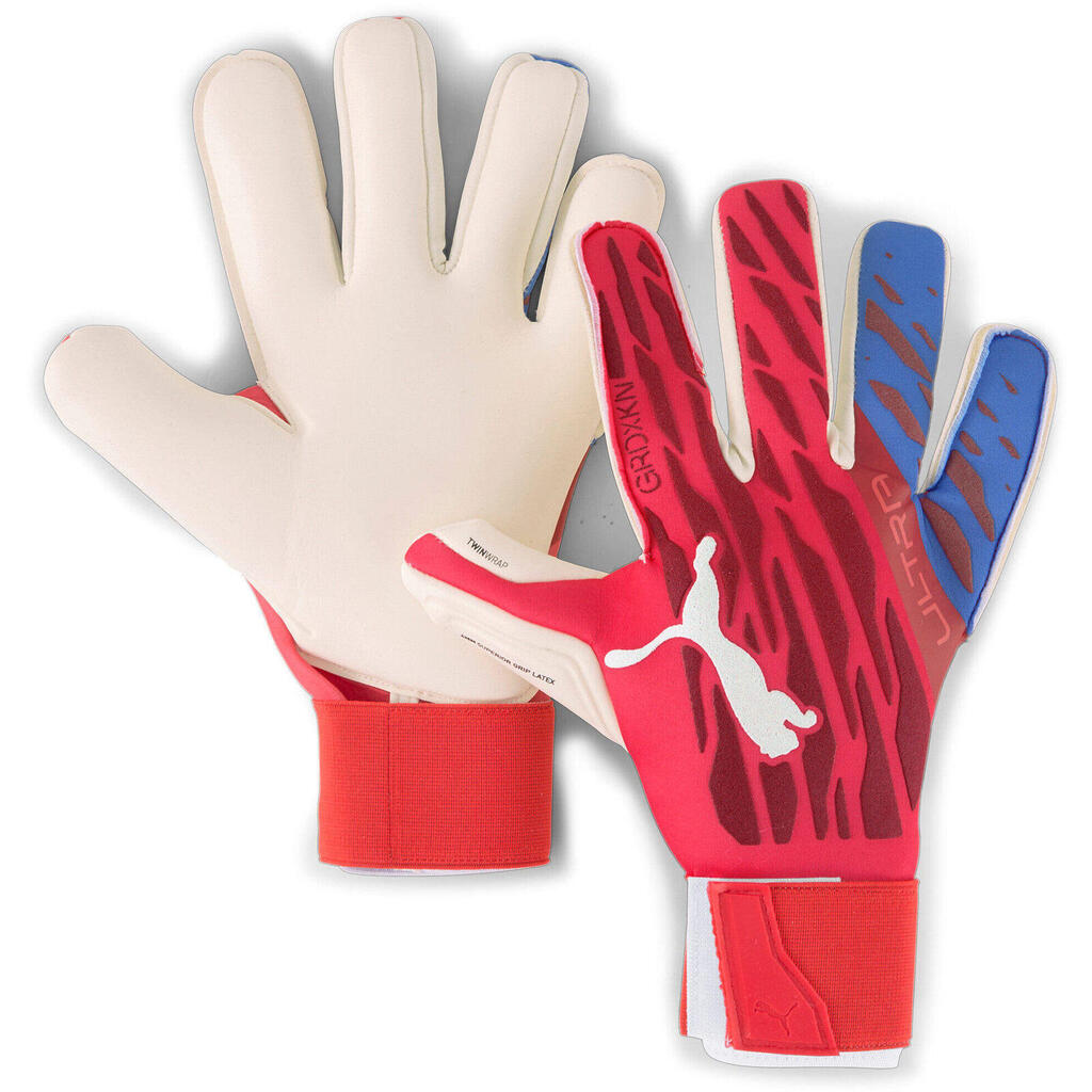 Gloves Puma Ultra Grip 1 Hybrid Pro, Red, Men
