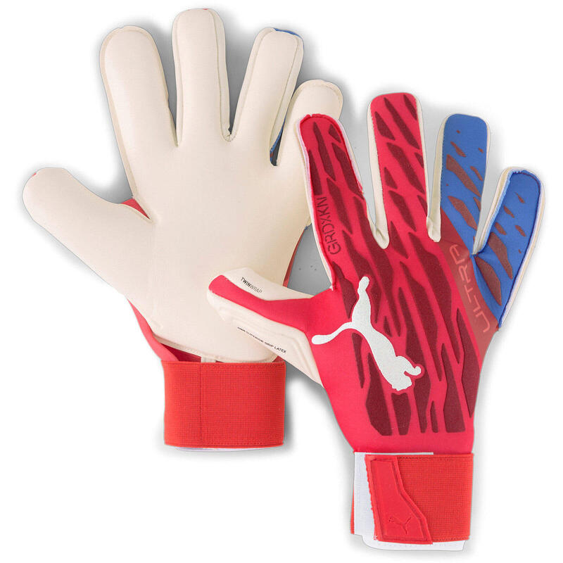 Guantes Puma Ultra Grip 1 Hybrid Pro, Rojo, Hombre