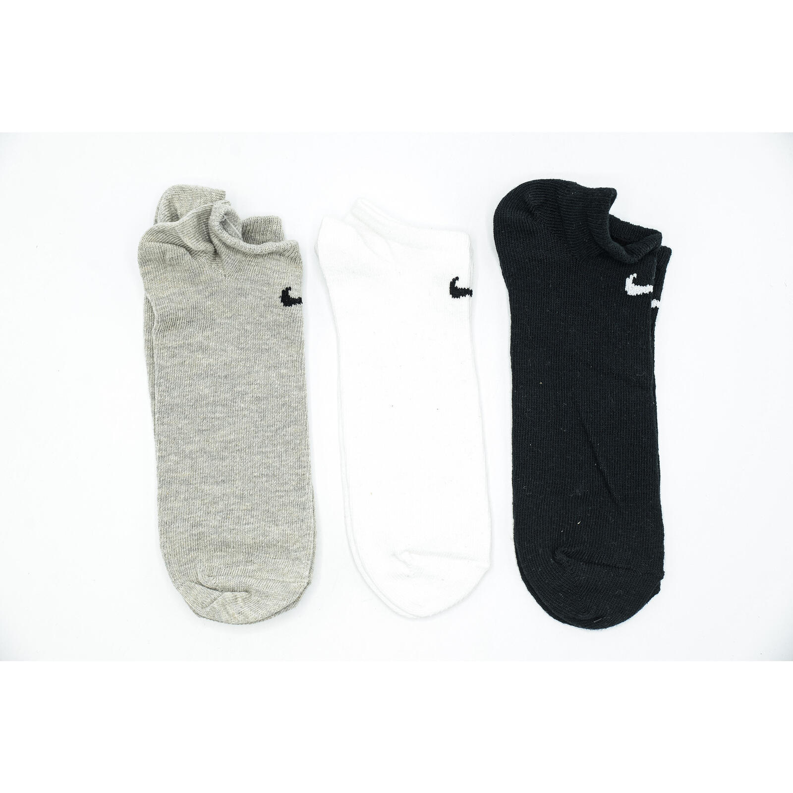 3 Paar Nike Sneaker Socken No Show Füßlinge schwarz / weiß / Mehrfarbig  SX2554 2/7