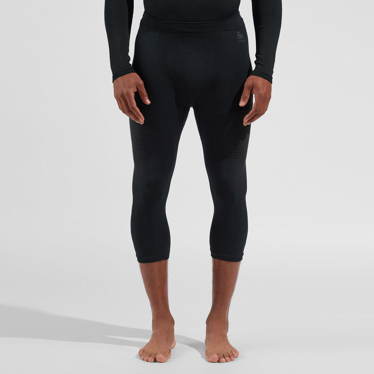 3/4 Collants Odlo Performance Warm Eco Black 5/7