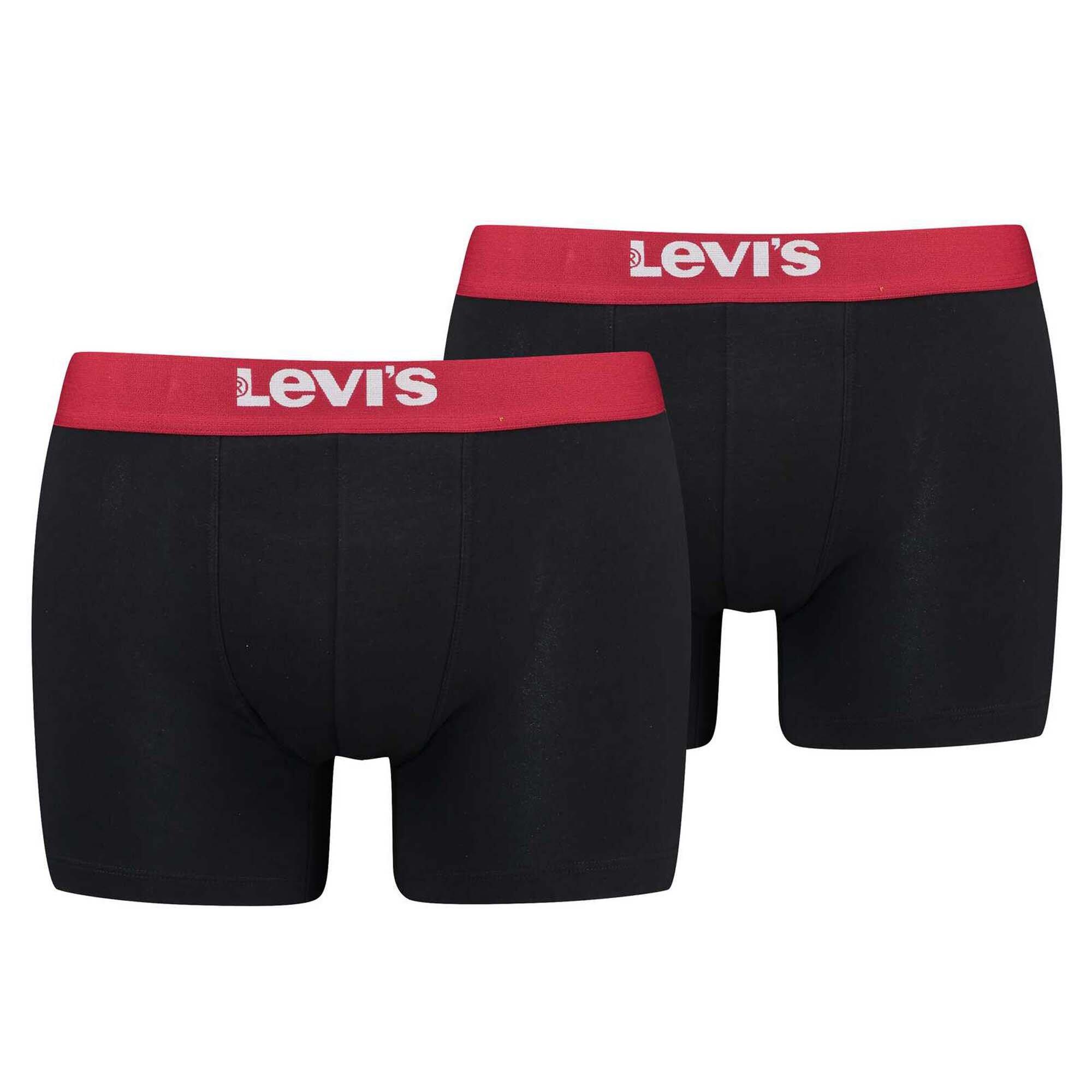 LEVI'S Boxershort Herren 2er Pack Figurbetont
