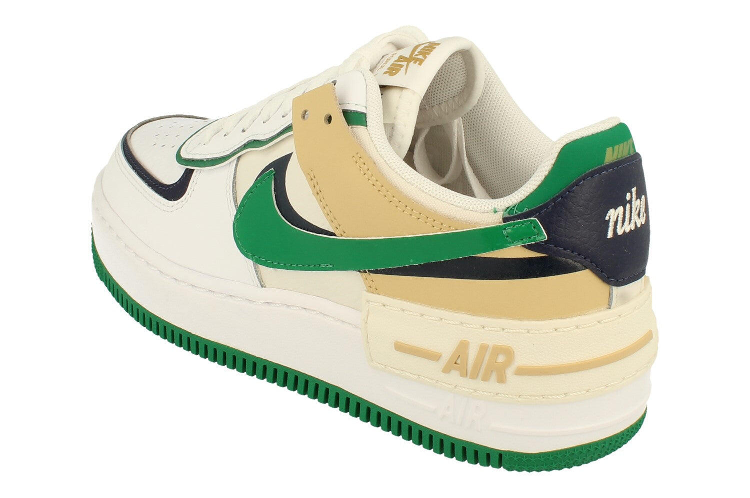 Womens Air Force 1 Shadow Trainers DZ1847 102 2/5