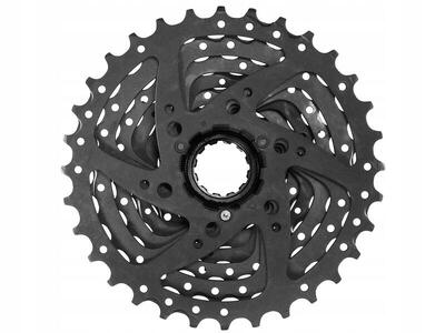 Sunrace csm55 cassette 8s 11-34 tanden - zwart