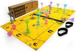 TOSSIT Board Plateau De Jeu pour Fléchettes, Version River