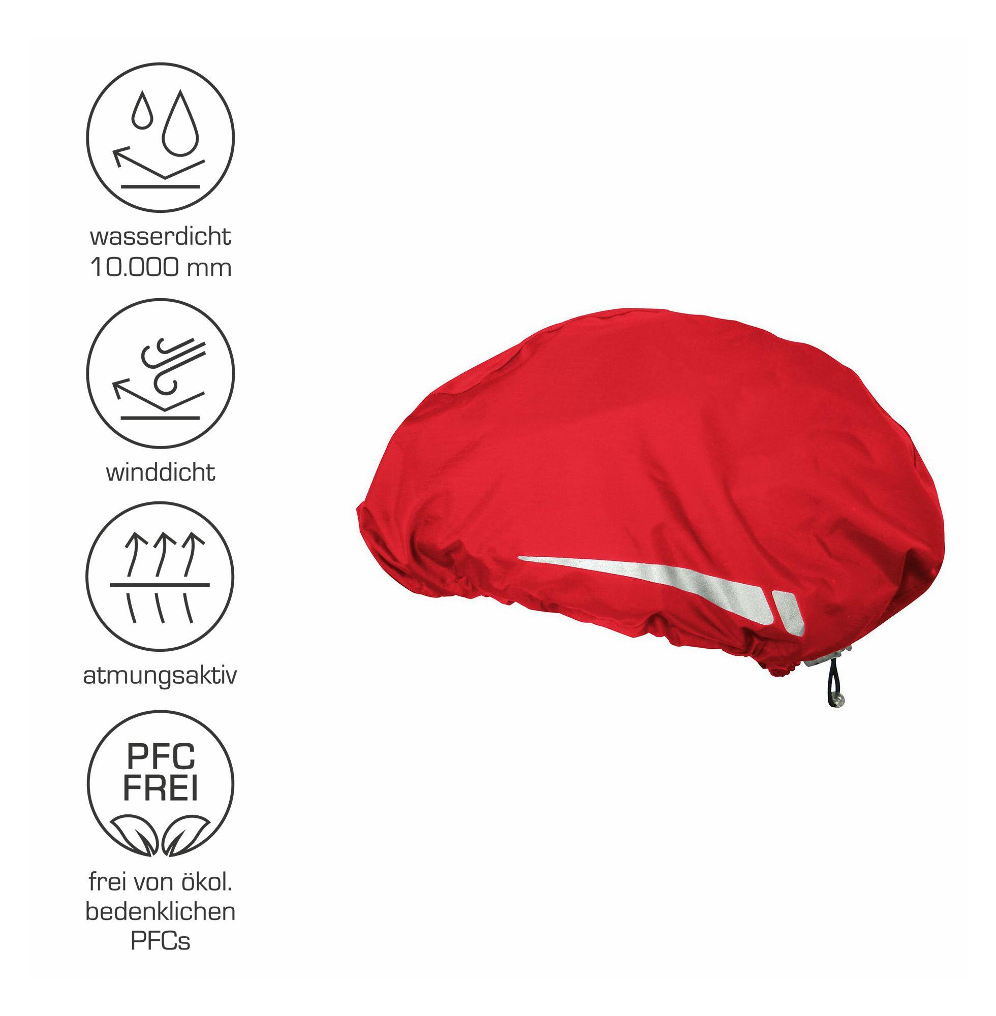 Unisex-Erwachsene HELMET COVER PRO ROT 2/2