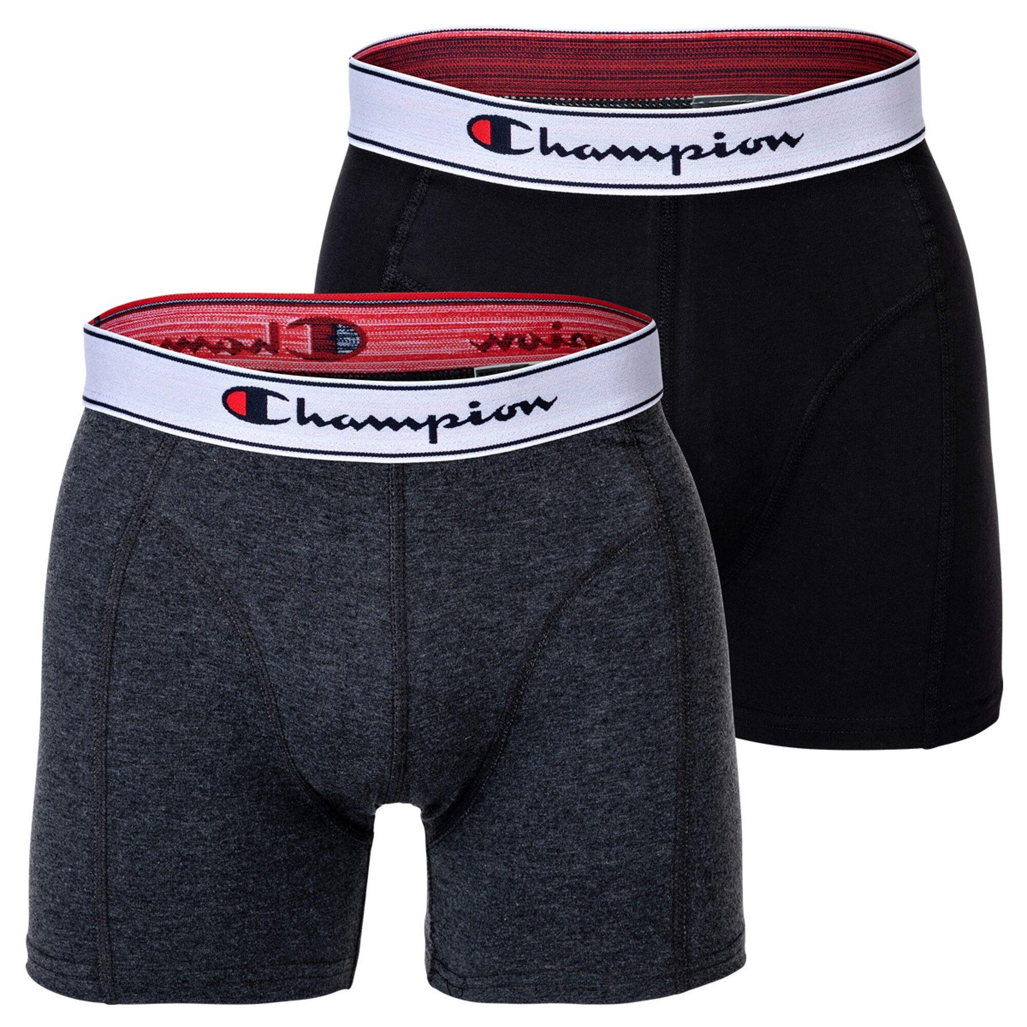 CHAMPION Boxershort Herren 2er Pack Stretch