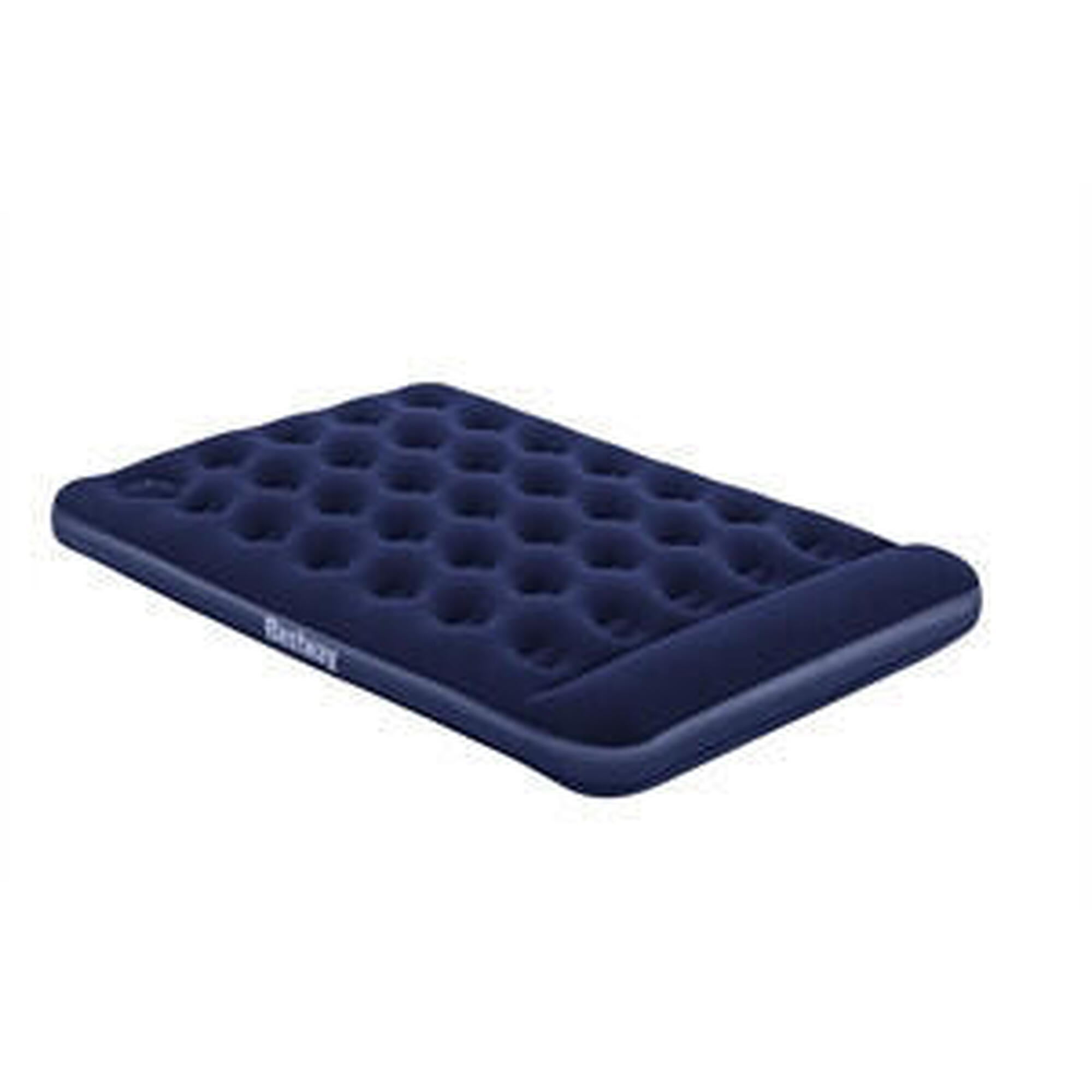 BESTWAY Matelas gonflable camping 2 places 191x137x22cm pompe à pied intégrée