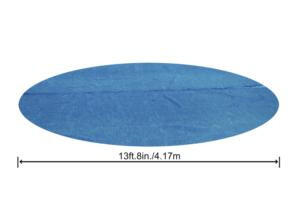 BESTWAY Bâche à bulles ronde Ø 417 cm piscine hors sol ronde Ø 427 à 457 cm