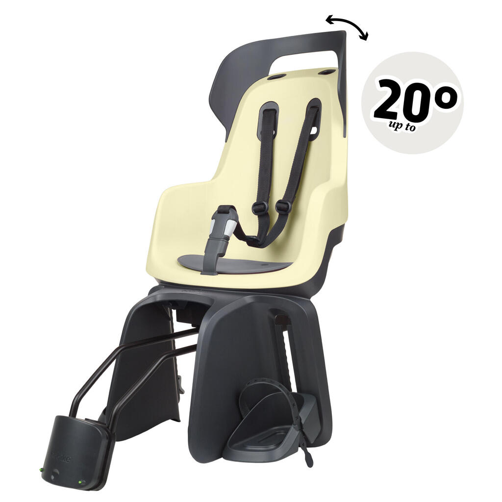 Bobike Go Maxi Frame Reclinable Child Seat Yellow Lemon Sorbet